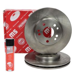 Brake Disc + Cleaner MASTER-SPORT 24012501071-SET-MSP OE Ref 1244212412 MASTER SPORT