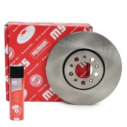 Brake Disc + Cleaner MASTER-SPORT 24012501131-PCS-MSP OE Ref JZW615301D MASTER SPORT