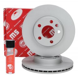 Brake Disc + Cleaner MASTER-SPORT 24012501141PR-SET-MSP OE Ref 7M0615301G MASTER SPORT