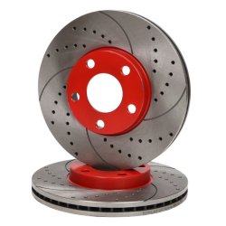 Brake Disc Set MASTER-SPORT 24012501151SE-SET-MS OE Ref 8E0615301A MASTER SPORT