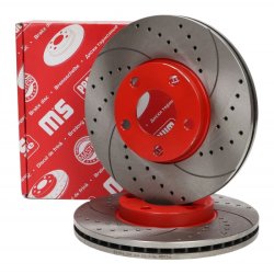 Brake Disc Set MASTER-SPORT 24012501151SE-SET-MS OE Ref 8E0615301A MASTER SPORT