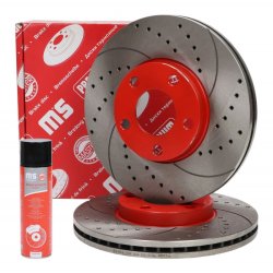 Brake Disc + Cleaner MASTER-SPORT 24012501151SE-SET-MSP OE Ref 8E0615301A MASTER SPORT
