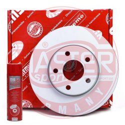 Brake Disc Set + Cleaner MASTER-SPORT 24012501171PR-PCS-MSP OE Ref 1223663 MASTER SPORT