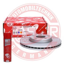 Brake Disc Set + Cleaner MASTER-SPORT 24012501171PR-PCS-MSP OE Ref 1223663 MASTER SPORT