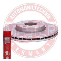 Brake Disc Set + Cleaner MASTER-SPORT 24012501171PR-PCS-MSP OE Ref 1223663 MASTER SPORT