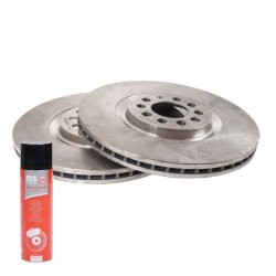 Brake Disc + Cleaner MASTER-SPORT 24012501231-SET-MSP OE Ref 8N0615301A MASTER SPORT