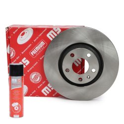 Brake Disc + Cleaner MASTER-SPORT 24012501371-PCS-MSP OE Ref 8E0615301R MASTER SPORT