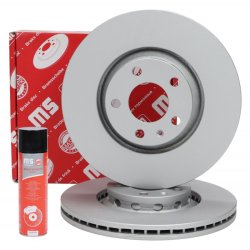 Brake Disc + Cleaner MASTER-SPORT 24012501371PR-SET-MSP OE Ref 8E0615301R MASTER SPORT