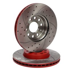 Brake Disc Set MASTER-SPORT 24012501451SE-SET-MS OE Ref 5C0615301D MASTER SPORT
