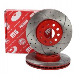 Brake Disc Set MASTER-SPORT 24012501451SE-SET-MS OE Ref 5C0615301D MASTER SPORT