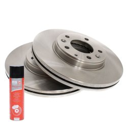 Brake Disc + Cleaner MASTER-SPORT 24012501471-SET-MSP OE Ref GJ6Y3325XA MASTER SPORT