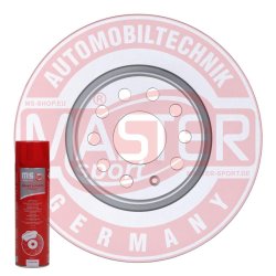 Brake Disc Set + Cleaner MASTER-SPORT 24012501581PR-PCS-MSP OE Ref 1K0615301D MASTER SPORT