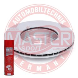 Brake Disc Set + Cleaner MASTER-SPORT 24012501601PR-PCS-MSP OE Ref 34113400151 MASTER SPORT