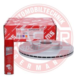 Brake Disc Set + Cleaner MASTER-SPORT 24012501621PR-PCS-MSP OE Ref 1223664 MASTER SPORT