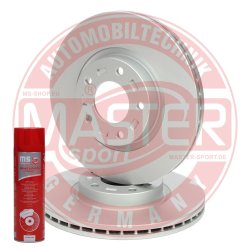 Brake Disc + Cleaner MASTER-SPORT 24012501701-SET-MSP OE Ref BP6Y3325XA MASTER SPORT