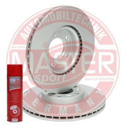 Brake Disc + Cleaner MASTER-SPORT 24012501701-SET-MSP OE Ref BP6Y3325XA MASTER SPORT