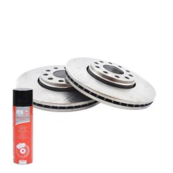 Brake Disc + Cleaner MASTER-SPORT 24012501711-SET-MSP OE Ref 4B0615301B MASTER SPORT