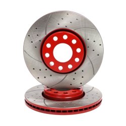 Brake Disc Set MASTER-SPORT 24012501711SE-SET-MS OE Ref 4B0615301B MASTER SPORT