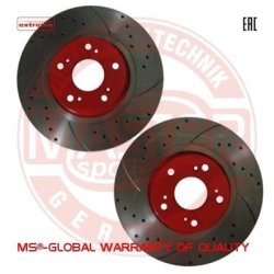 Brake Disc Set MASTER-SPORT 24012501731SE-SET-MS OE Ref 45251S6MA10 MASTER SPORT