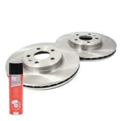 Brake Disc + Cleaner MASTER-SPORT 24012501841-SET-MSP OE Ref 8K0615301 MASTER SPORT