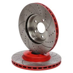 Brake Disc Set MASTER-SPORT 24012501841SE-SET-MS OE Ref 8K0615301 MASTER SPORT