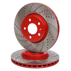 Brake Disc Set MASTER-SPORT 24012501841SE-SET-MS OE Ref 8K0615301 MASTER SPORT
