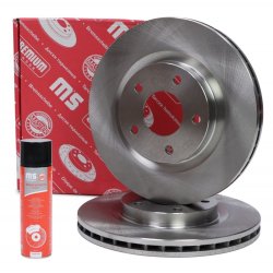 Brake Disc Set + Cleaner MASTER-SPORT 24012601701-SET-MSP OE Ref 05105514AA MASTER SPORT