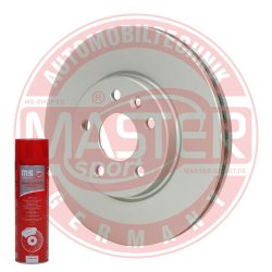 Brake Disc Set + Cleaner MASTER-SPORT 24012601871PR-PCS-MSP OE Ref 13597460 MASTER SPORT
