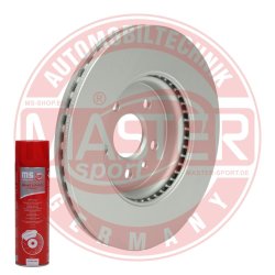Brake Disc Set + Cleaner MASTER-SPORT 24012601881PR-PCS-MSP OE Ref 13597467 MASTER SPORT