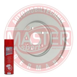 Brake Disc Set + Cleaner MASTER-SPORT 24012601881PR-PCS-MSP OE Ref 13597467 MASTER SPORT