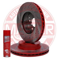 Brake Disc + Cleaner MASTER-SPORT 24012801001SE-SET-MSP OE Ref 2044210912 MASTER SPORT