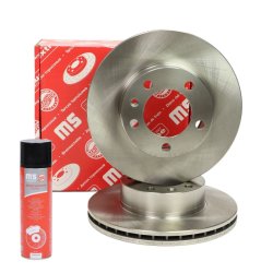 Brake Disc + Cleaner MASTER-SPORT 24012801291-SET-MSP OE Ref 4020600QAD MASTER SPORT