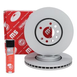Brake Disc Set + Cleaner MASTER-SPORT 24012801371PR-SET-MSP OE Ref 569004 MASTER SPORT