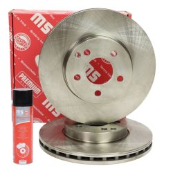 Brake Disc + Cleaner MASTER-SPORT 24012801761-SET-MSP OE Ref 2114210712 MASTER SPORT