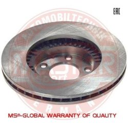 Brake Disc Set MASTER-SPORT 24012801801-PCS-MS OE Ref L12Y3325X MASTER SPORT