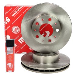 Brake Disc Set + Cleaner MASTER-SPORT 24012802131-SET-MSP OE Ref 1607872180 MASTER SPORT