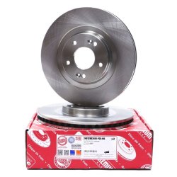 Brake Disc MASTER-SPORT 24012802481-SET-MS OE Ref 517122P700 MASTER SPORT