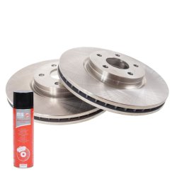 Brake Disc + Cleaner MASTER-SPORT 24012802501-SET-MSP OE Ref 1500159 MASTER SPORT