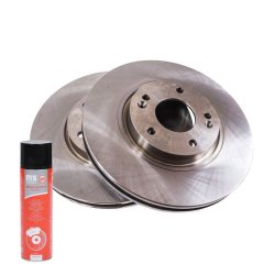 Brake Disc + Cleaner MASTER-SPORT 24012802561-SET-MSP OE Ref 517122Y000 MASTER SPORT