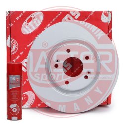 Brake Disc Set + Cleaner MASTER-SPORT 24012802581PR-PCS-MSP OE Ref 517122T100 MASTER SPORT