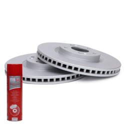 Brake Disc Set + Cleaner MASTER-SPORT 24012802581PR-SET-MSP OE Ref 517122T100 MASTER SPORT