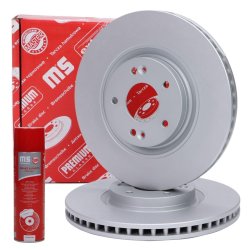 Brake Disc Set + Cleaner MASTER-SPORT 24012802581PR-SET-MSP OE Ref 517122T100 MASTER SPORT