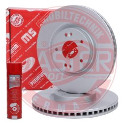 Brake Disc Set + Cleaner MASTER-SPORT 24012802581PR-SET-MSP OE Ref 517122T100 MASTER SPORT