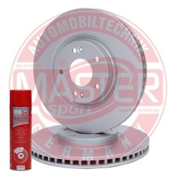 Brake Disc Set + Cleaner MASTER-SPORT 24012802581PR-SET-MSP OE Ref 517122T100 MASTER SPORT