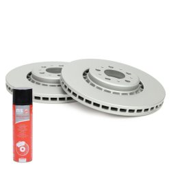 Brake Disc + Cleaner MASTER-SPORT 24013001161-SET-MSP OE Ref 30657301 MASTER SPORT