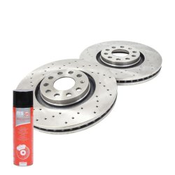 Brake Disc + Cleaner MASTER-SPORT 24013001851-SET-MSP OE Ref 8E0615301AE MASTER SPORT