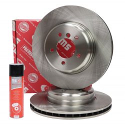 Brake Disc Set + Cleaner MASTER-SPORT 24013001861-SET-MSP OE Ref 34116763824 MASTER SPORT