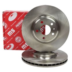 Brake Disc Set MASTER-SPORT 24013001931-SET-MS OE Ref 8K0615301A MASTER SPORT