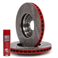 Brake Disc + Cleaner MASTER-SPORT 24013001931SE-SET-MSP OE Ref 8K0615301A MASTER SPORT
