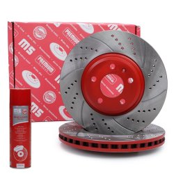 Brake Disc + Cleaner MASTER-SPORT 24013001931SE-SET-MSP OE Ref 8K0615301A MASTER SPORT